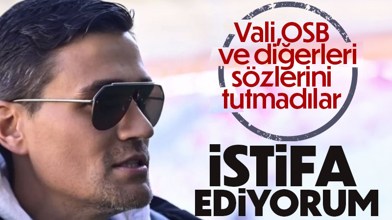 KaramanFK'nin yeni başkanı da istifa etti