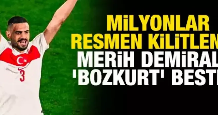 Merih Demiral'a 'Bozkurt' bestesi! Tüyler diken diken