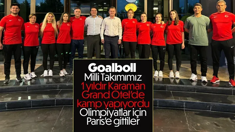 Goalboll Milli Takımımız Paris'e gitti