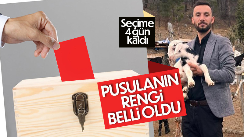 Başkan Adayları Oy Pusulası Renk Seçimi Yapıldı