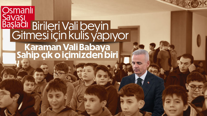 Halkın Adamı Vali Beyin Gitmesi İçin Kulis Mi Yapılıyor?