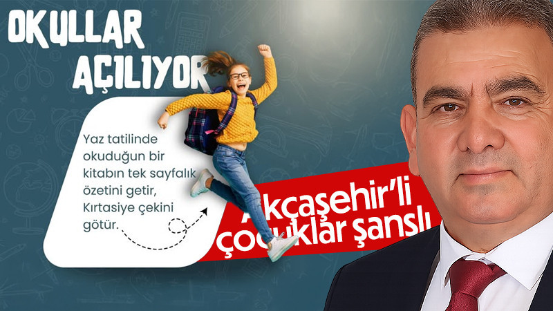 Akçaşehir Belediyesi’nden Öğrencilere Kırtasiye Desteği