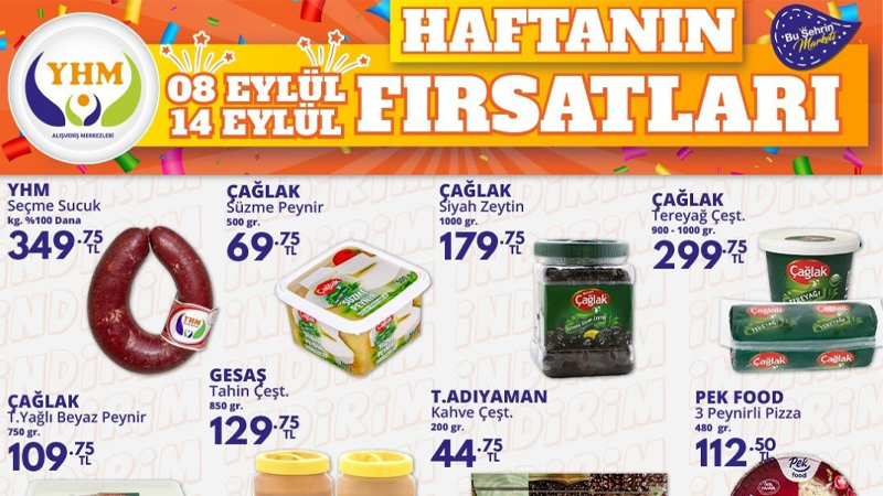 YHM'de haftanın indirimleri
