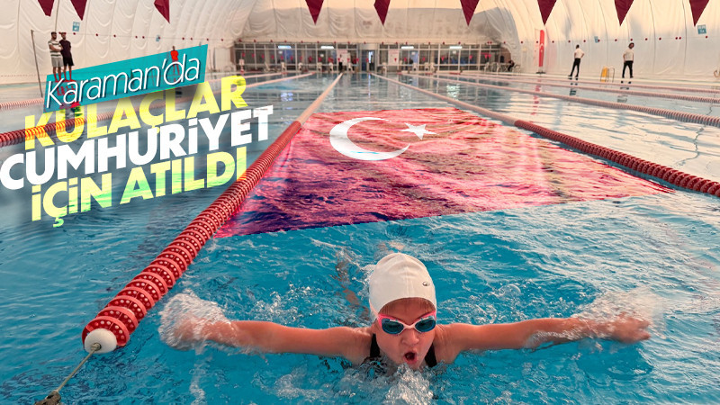 Kulaçlar Cumhuriyet için Atıldı