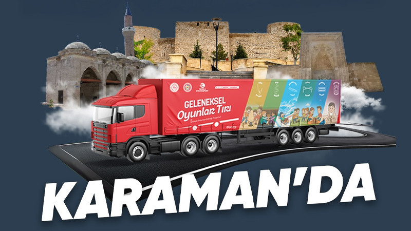 Bir tır dolusu Mutluluk Karaman'da