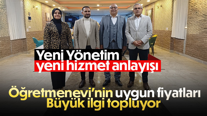 Öğretmenevi Yönetimi Basına Tanıtım Toplantısı Düzenlendi