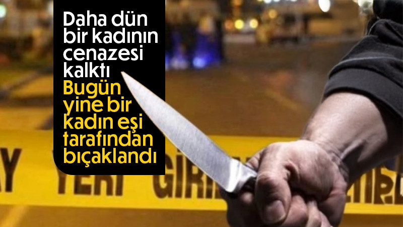 Karaman'da eşini defalarca bıçaklayarak kaçtı