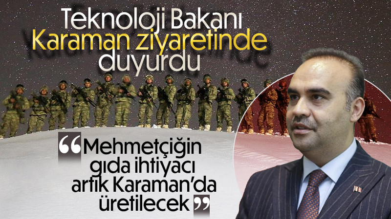 Mehmetçiğin Gıda İhtiyacı Karaman’dan Karşılanacak