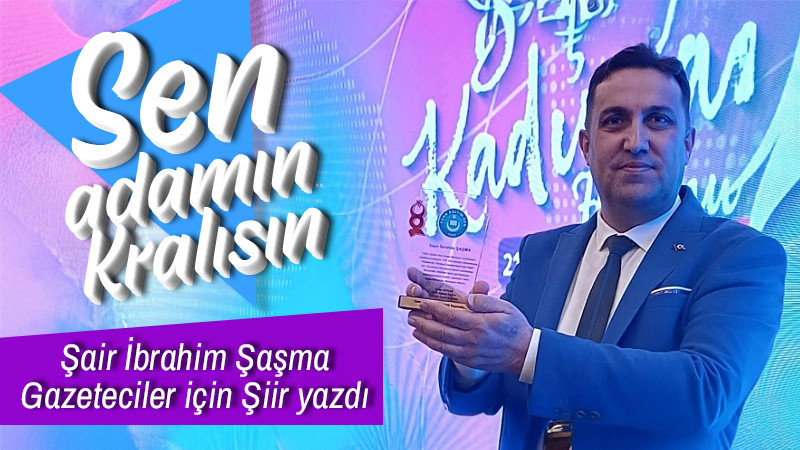 İbrahim Şaşma'da 10 Ocak Gazeteciler Şiiri
