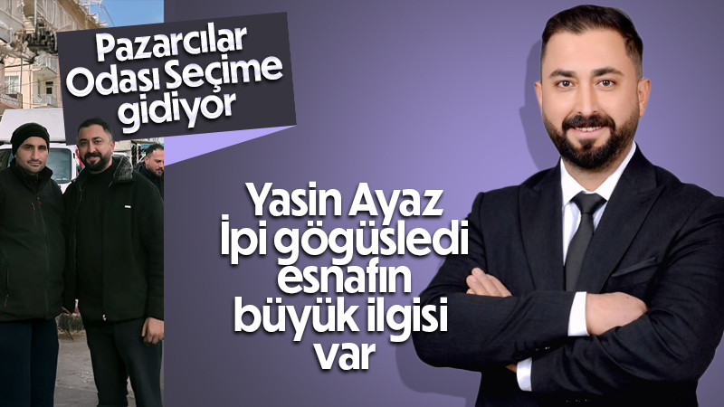 Yasin Ayaz güçlü bir şekilde geliyor.