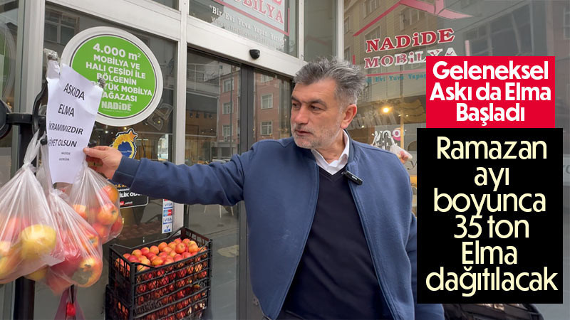 Askıda Elma Projesi Bu Yıl da Devam Ediyor