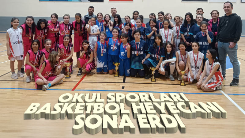 Karaman’da Okul Sporları Basketbol Müsabakaları Tamamlandı