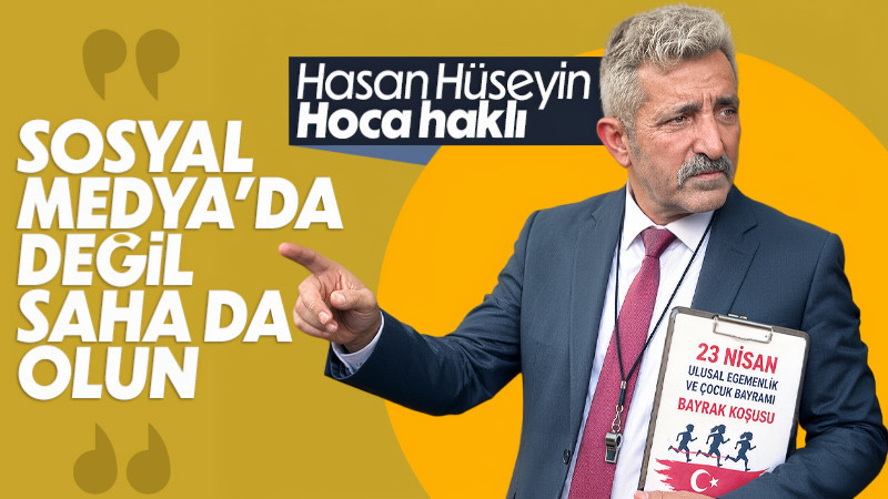 23 Nisanda dikkat çeken haklı tepki, Yoksunuz, Saha da olun