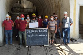 CHP'den Ermenek Maden İşçilerine Destek