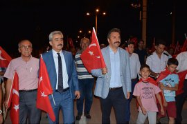 Ayrancı’da 15 Temmuz Milli Birlik Yürüyüşü