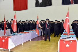 POMEM'de 262 polis adayı mezun oldu