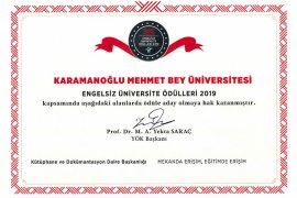 ‘2019 Engelsiz Üniversite Ödül Töreni’nde KMÜ’ye 2 Bayrak