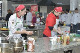 KMÜ’de ‘Karaman Yöresel Yemek Yarışması’ Düzenlendi