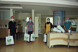 Karaman Belediyesi, Hemşireler Günü'nde sağlık çalışanlarını unutmadı