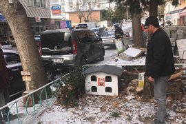 Ermenek Belediyesi Tarafından Sokak Hayvanları İçin Barınaklar Yapıldı