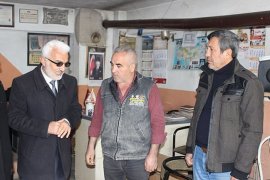 Belediye Başkan Adayı Şaban Şahin, Esnafın Dertlerini Dinledi