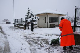 Belediyeden Kar Yağışına Anında Müdahale