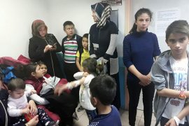 Civa ile oynayan çocukların tedavisi Ankara'da devam ediyor
