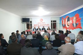 MHP İl Başkanı Ünüvar İlk Yönetim Kurulu Toplantısını Yaptı