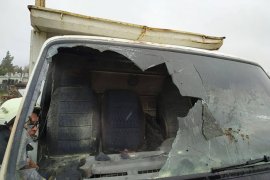Karaman’da kamyonet yangını