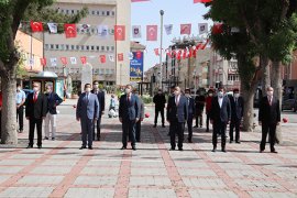 Karaman'da 19 Mayıs Sade Bir Törenle Kutlandı