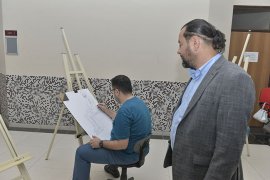 KMÜ Resim Bölümü Özel Yetenek Sınavı Başladı