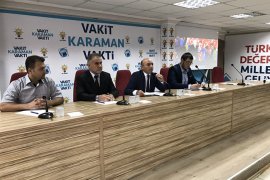 AK Parti Karaman il teşkilatı İl Danışma Meclis toplantısını gerçekleştirdi