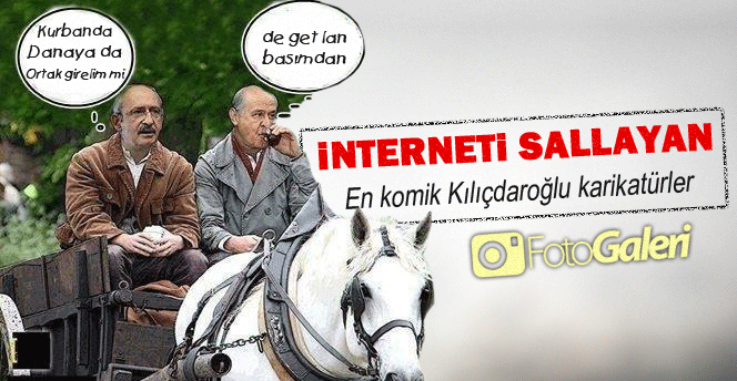 Kemal Kılıçdaroğlu nun komik karikatürleri