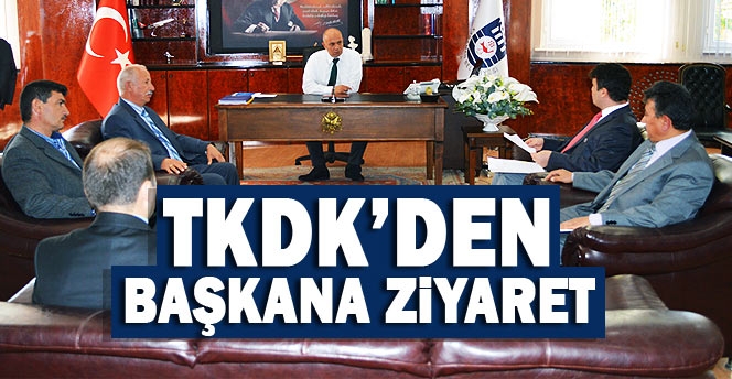 TKDK'dan Başkan Ertuğrul'a ziyaret