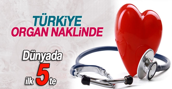 Türkiye Organ Naklinde Dünyada İlk 5’te