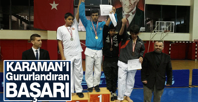 Taekwondo'da Karaman'ı Gururlandıran Başarı