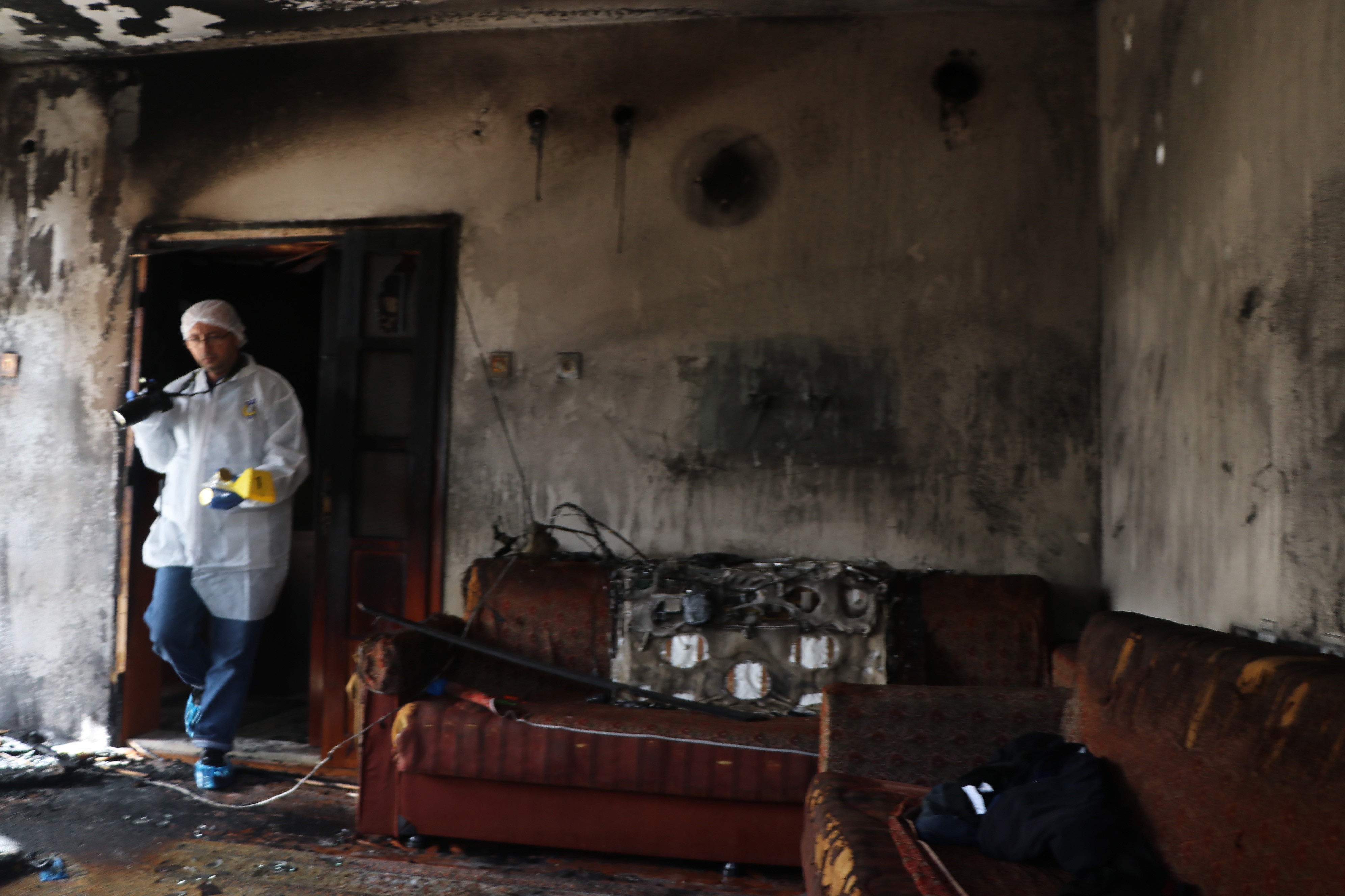 Konya’da yangında 9’u çocuk 12 kişi hastanelik oldu
