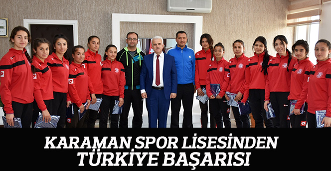 Karaman Spor Lisesinden Türkiye Başarısı