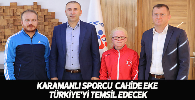 Karamanlı Sporcu Türkiye’yi Temsil Edecek