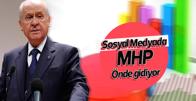Sosyal Medyada MHP Önde gidiyor