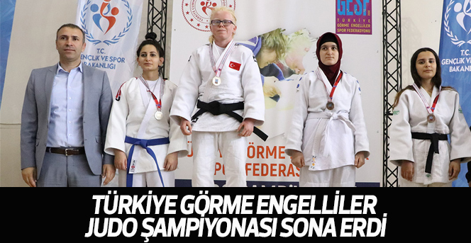 Türkiye Görme Engelliler Judo Şampiyonası Sona Erdi