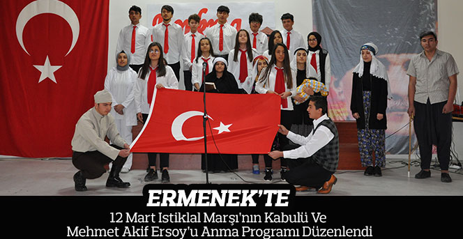 Ermenek'te Mehmet Akif Ersoy’u Anma Programı Düzenlendi