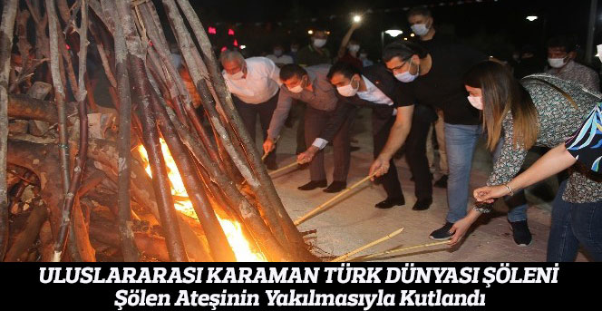 Uluslararası Karaman Türk Dünyası Şöleni Kutlandı.