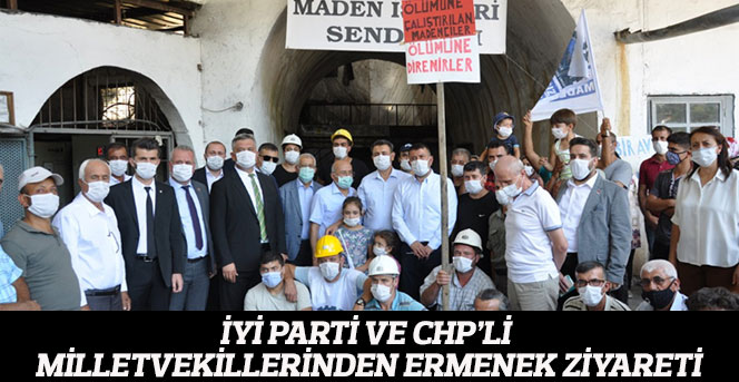 İYİ Parti Ve CHP’li Milletvekillerinden Ermenek Ziyareti