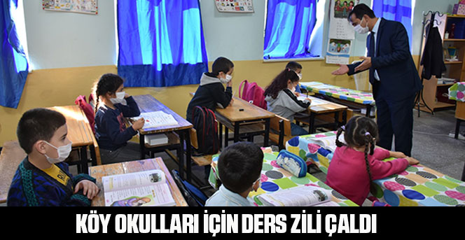 Köy Okulları İçin Ders Zili Çaldı