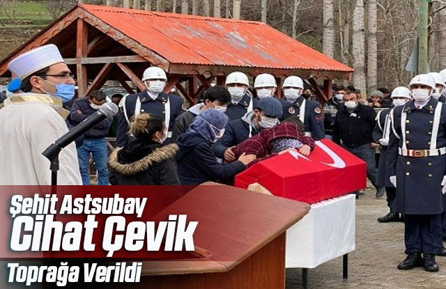 Şehit Astsubay Çavuş Cihat Çevik Karaman'da Toprağa Verildi