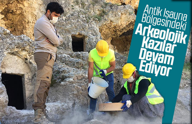 Antik Isaurıa Bölgesindeki Arkeolojik Kazılar Devam Ediyor