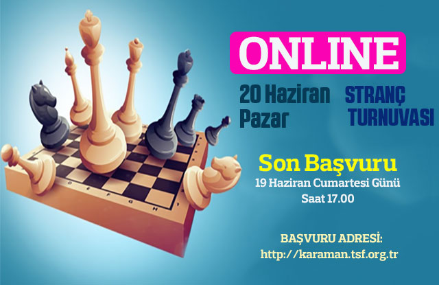 Online Satranç Turnuvası Düzenlenecek