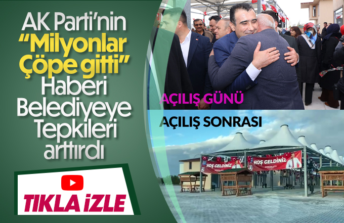 AK Parti’nin Haberi Belediyeye tepkileri arttırdı