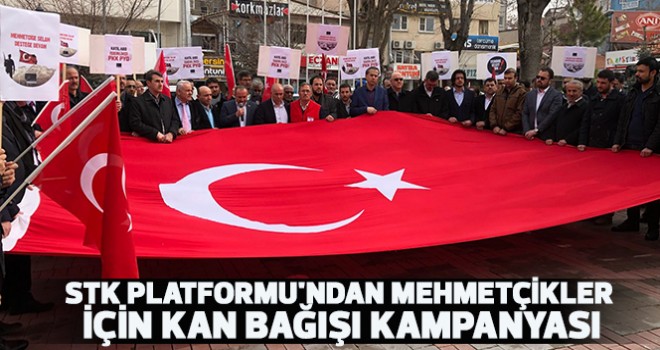 STK Platformu'ndan Mehmetçikler İçin Kan Bağışı Kampanyası